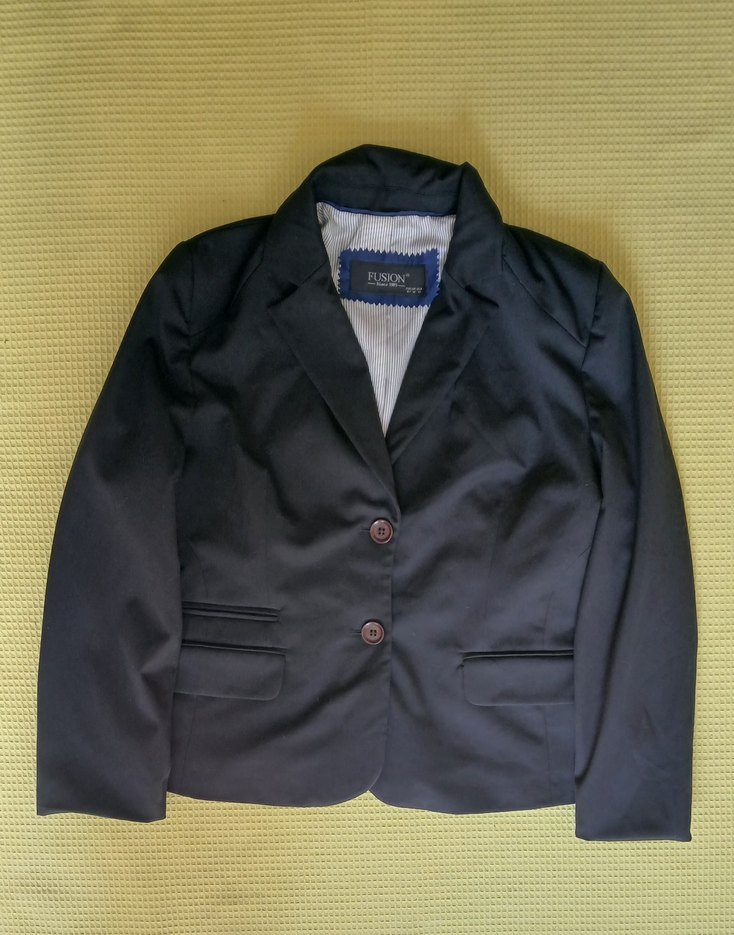 Fusion Kadın Lacivert Blazer Ceket - Görsel 2