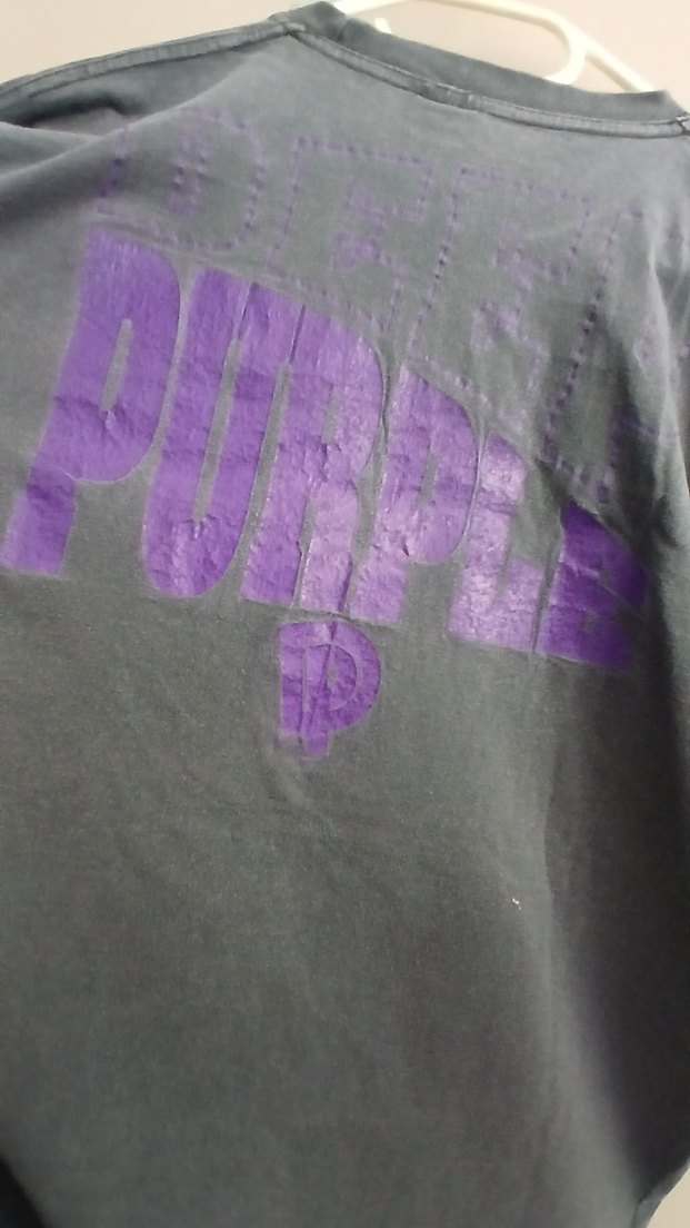 Vintage Deep Purple Tişört - Görsel 3