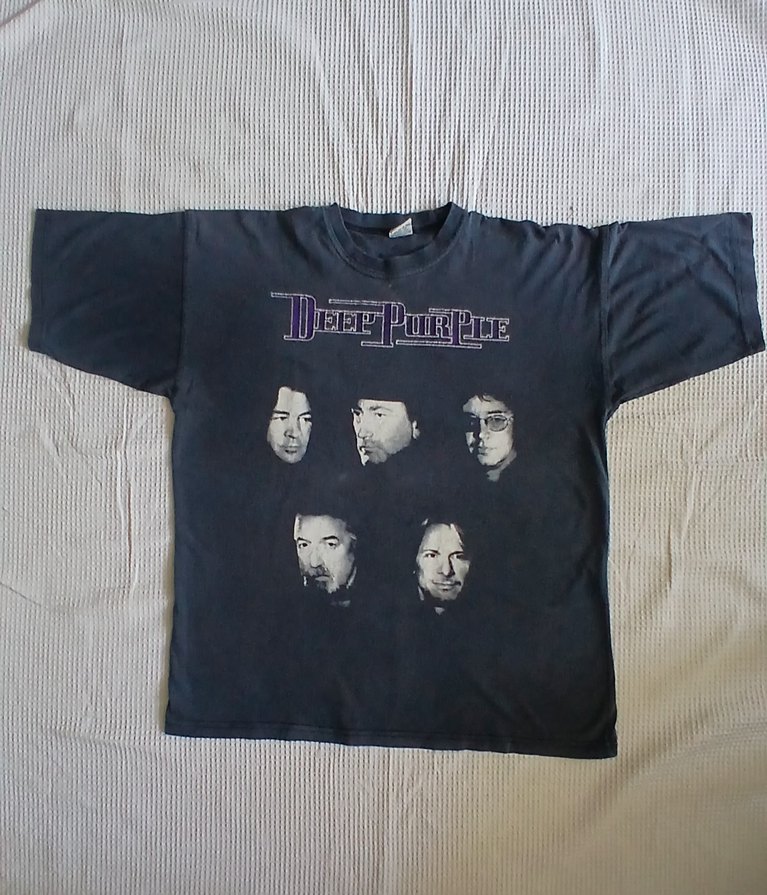 Vintage Deep Purple Tişört - Görsel 2