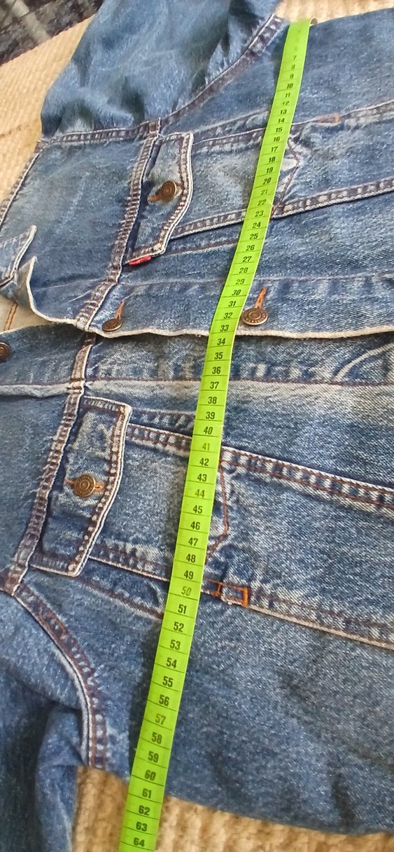 Vintage 80 ler Levi"s Denim Ceket — görsel 8/11