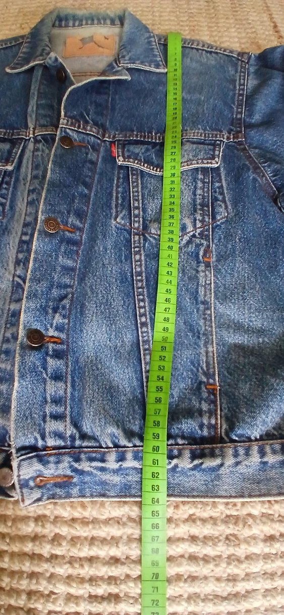 Vintage 80 ler Levi"s Denim Ceket — görsel 7/11