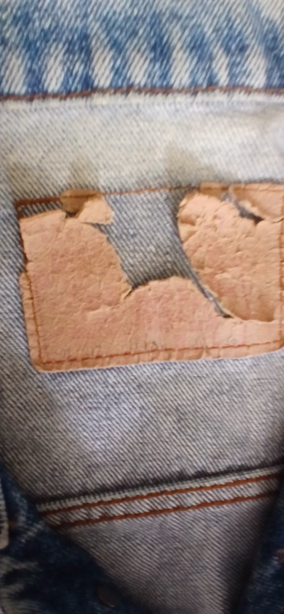 Vintage 80 ler Levi"s Denim Ceket — görsel 10/11