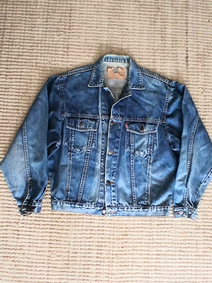 Vintage 80 ler Levi"s Denim Ceket — görsel 2/11