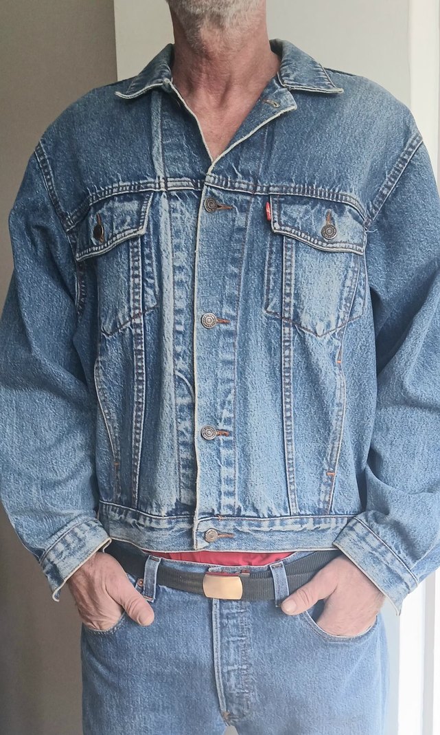 Vintage 80 ler Levi"s Denim Ceket — görsel 4/11
