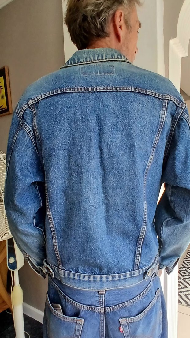 Vintage 80 ler Levi"s Denim Ceket — görsel 5/11