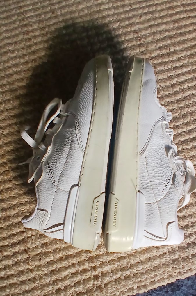 Givenchy Deri Beyaz Sneaker 40 Numara — görsel 8/10