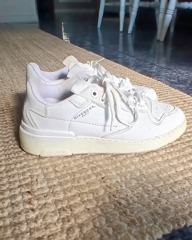 Givenchy Deri Beyaz Sneaker 40 Numara — görsel 5/10