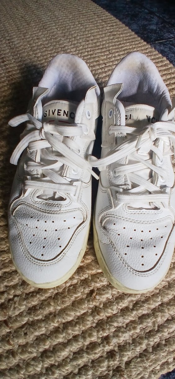 Givenchy Deri Beyaz Sneaker 40 Numara — görsel 3/10