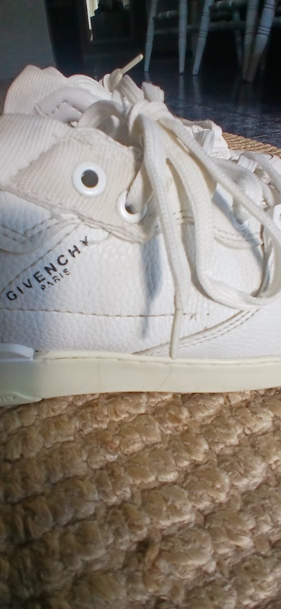 Givenchy Deri Beyaz Sneaker 40 Numara — görsel 9/10