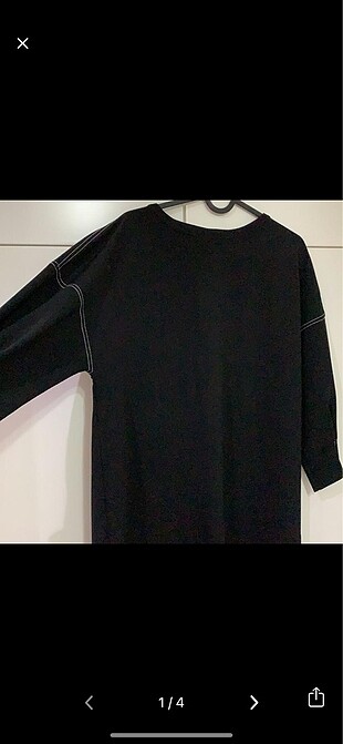 Mango siyah elbise tunik