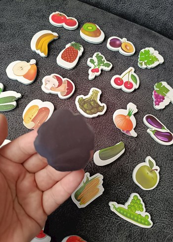 Diğer Renkli Meyve ve Sebze Eğitim Oyuncakları