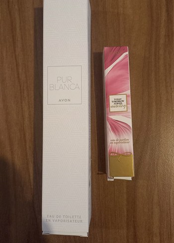 Avon Pur Blanca Kadın Parfümü ve tta everlasting mini boy