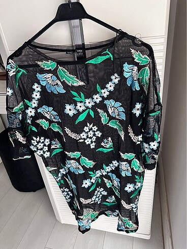 Zara tül elbise tunik