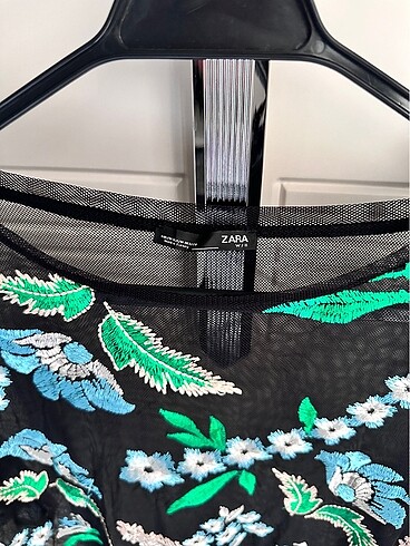 Zara Zara tül elbise tunik