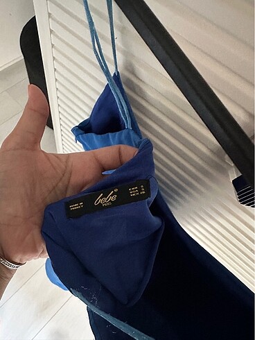 BebePlus Mavi mini elbise