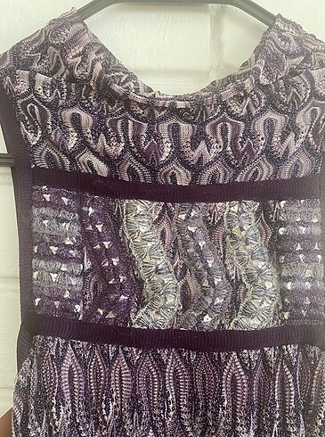 Missoni Missoni elbise etiketli