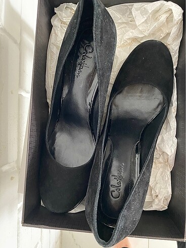 Diğer Cole Haan dolgu topuk süet ayakkabı