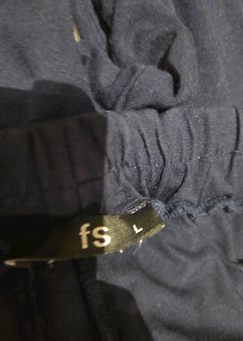 faik sönmez kadın  Lacivert Pamuklu Rahat Şort - Görsel 6