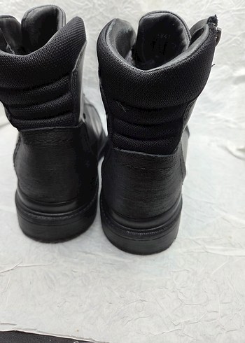 İnci Siyah Deri erkek bot - Görsel 9