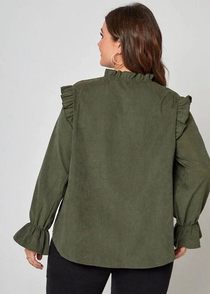 Yeşil gömlek - Görsel 2