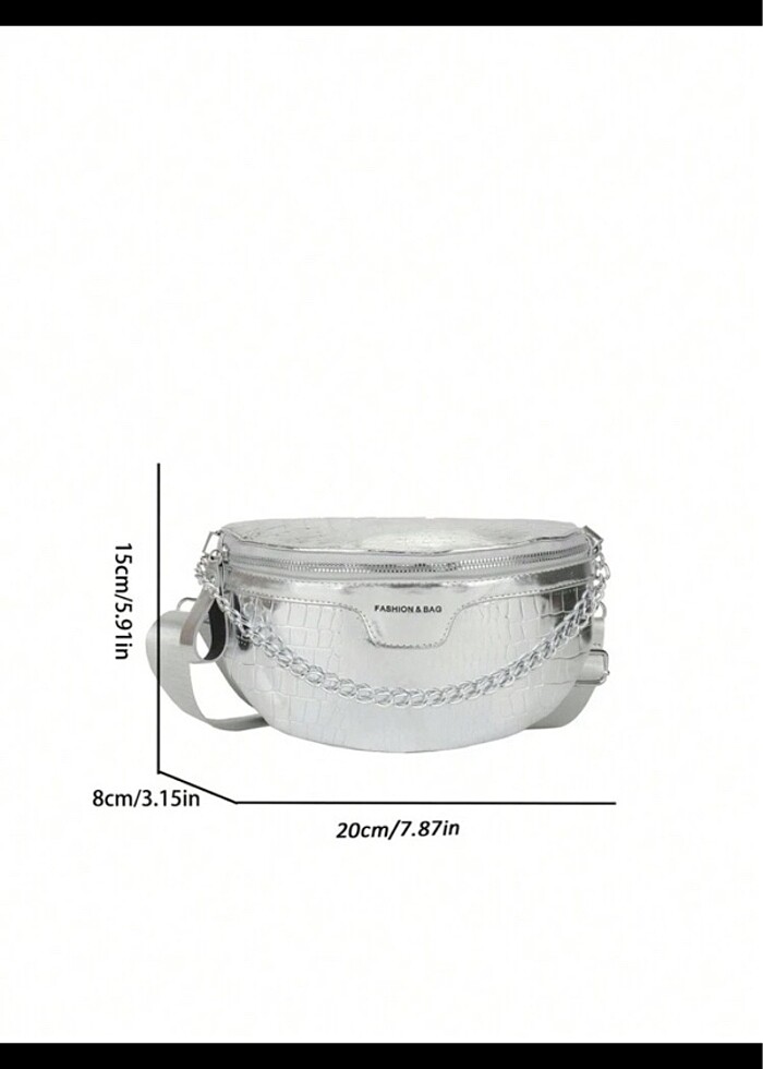 Gümüş çanta - Görsel 4