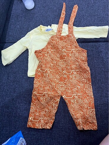 HelloBaby Turuncu salopet