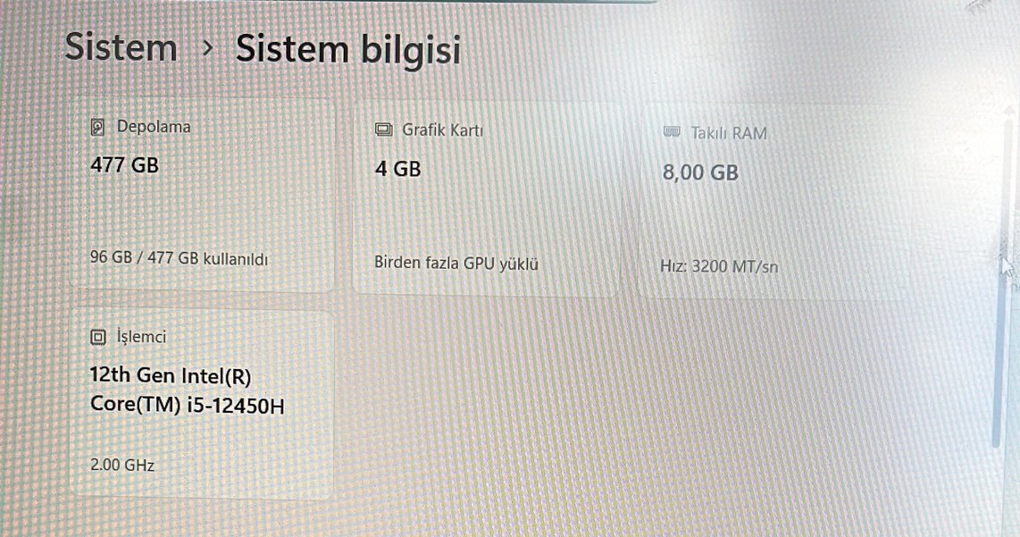 Siyah Asus VivoBook Dizüstü Bilgisayar - Görsel 4