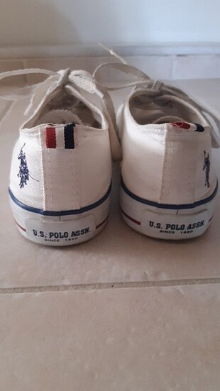 39 Beden U.S Polo Assn. beyaz ayakkabı 