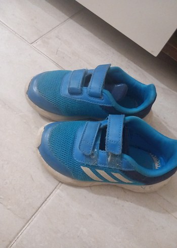 27 Beden Adidas Erkek Çocuk Mavi Spor Ayakkabı