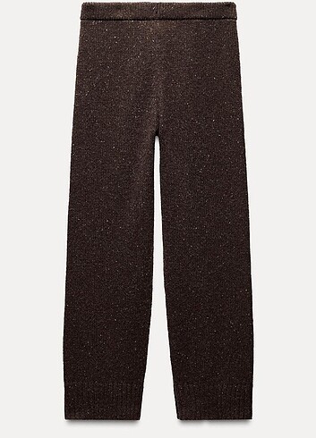 Zara Düz kesim triko pantolon
