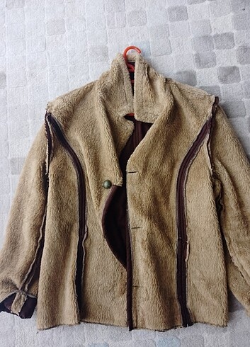 m Beden kahverengi Renk Vintage kaban