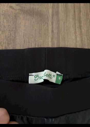 Oysho Kadın Siyah Kemerli Midi Tayt