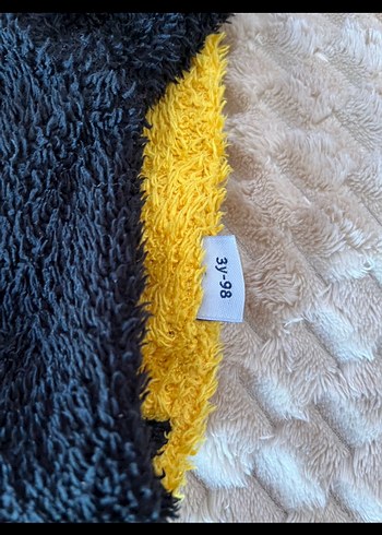 Sarı Siyah Arı Desenli Bebek Tulum - Görsel 3