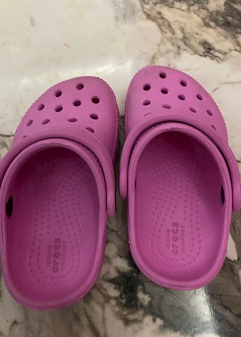 Kız Çocuk Pembe Orijinal Corcs Terlik - Görsel 2