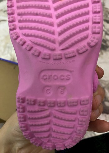 Kız Çocuk Pembe Orijinal Corcs Terlik - Görsel 4