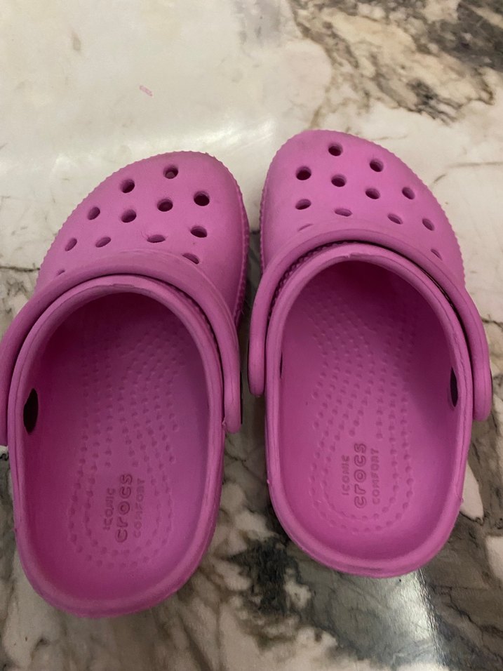 Kız Çocuk Pembe Orijinal Corcs Terlik - Görsel 2