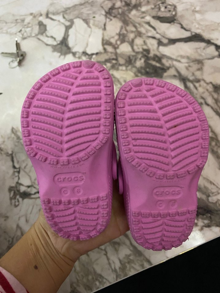 Kız Çocuk Pembe Orijinal Corcs Terlik - Görsel 3