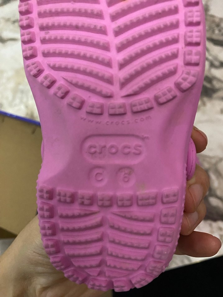 Kız Çocuk Pembe Orijinal Corcs Terlik - Görsel 4