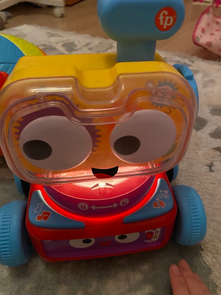 Fisher Price Hareketli İngilizce Konuşan Robot - Görsel 2
