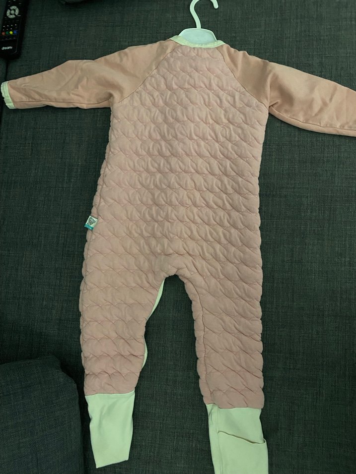 Kidzee 1.5 tog Kız Çocuk Pembe Astronot Tulum - Görsel 2