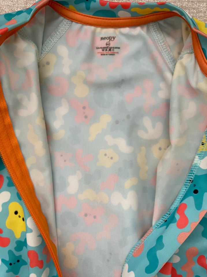 Renkli Baskılı unisex Çocuk Mayo Üstü - Görsel 5