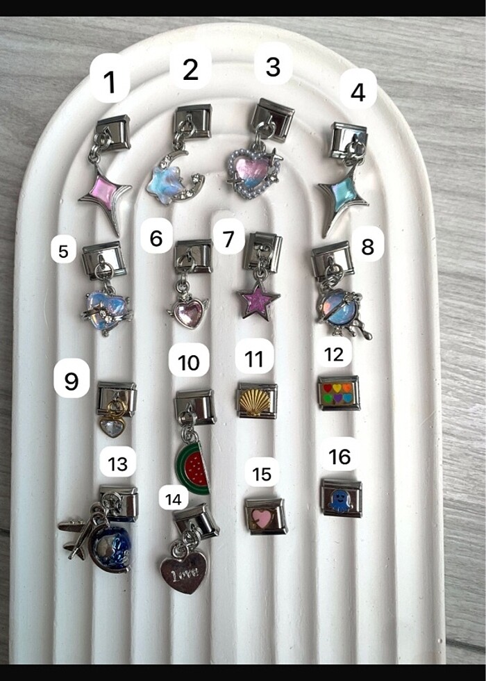 Çelik Nomination İtalyan Bileklik Charm - Görsel 2