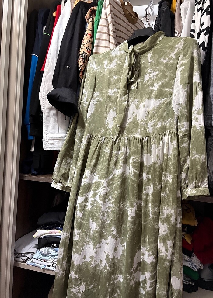 Şifon elbise - Görsel 2