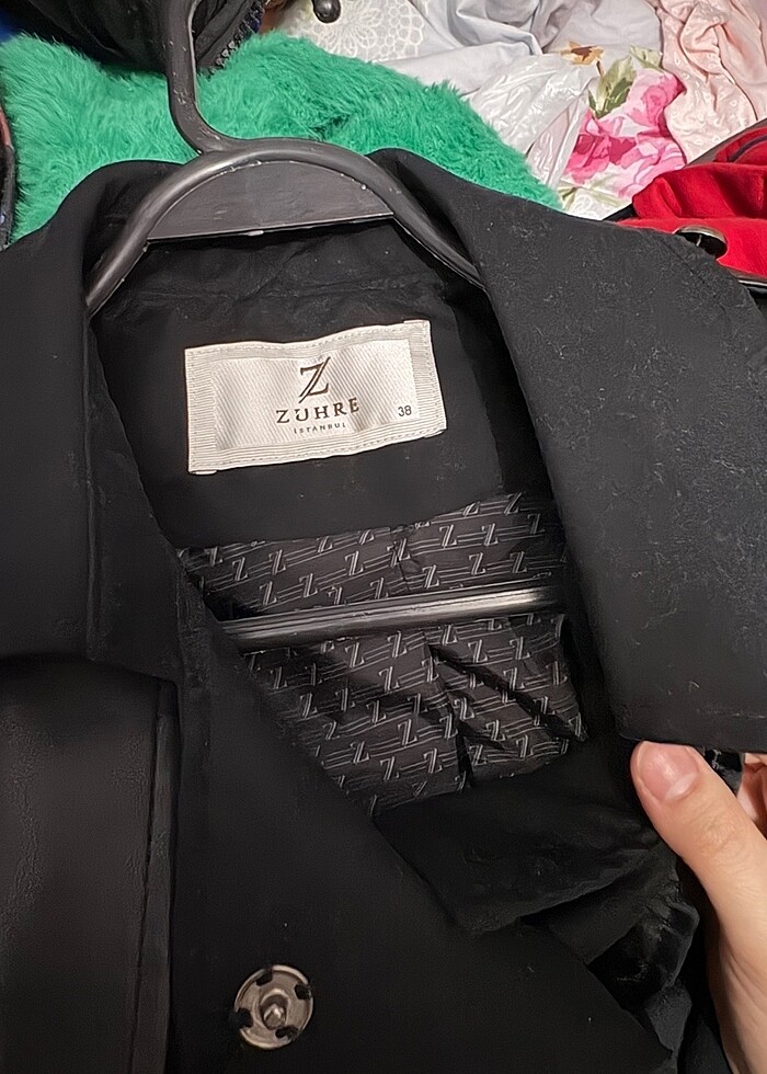 Zühre deri pardösü - Görsel 4