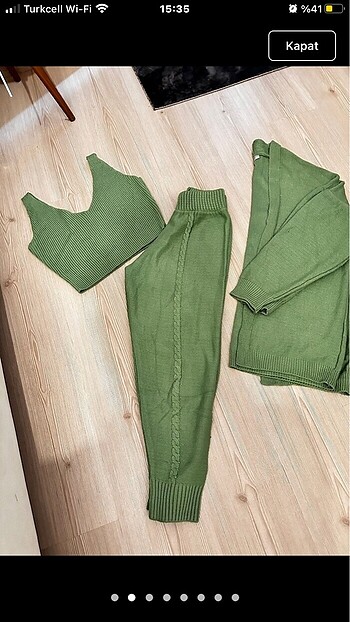 Triko mevsimlik takım - Görsel 2