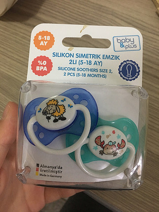 Baby plus silikon emzik 5-18 ay 