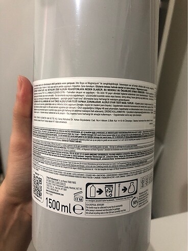 Beden Renk Loreal silver sampuan 1.5Litre