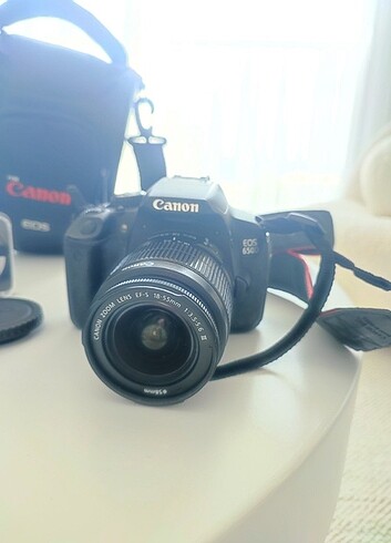 Canon Canon 650d fotoğraf makinası 55-250 lens 