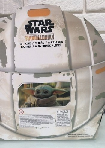 Beden Star Wars Mandalorian Bebek Yoda Figürü