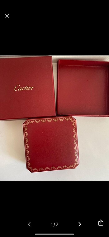  Beden Cartier kutu